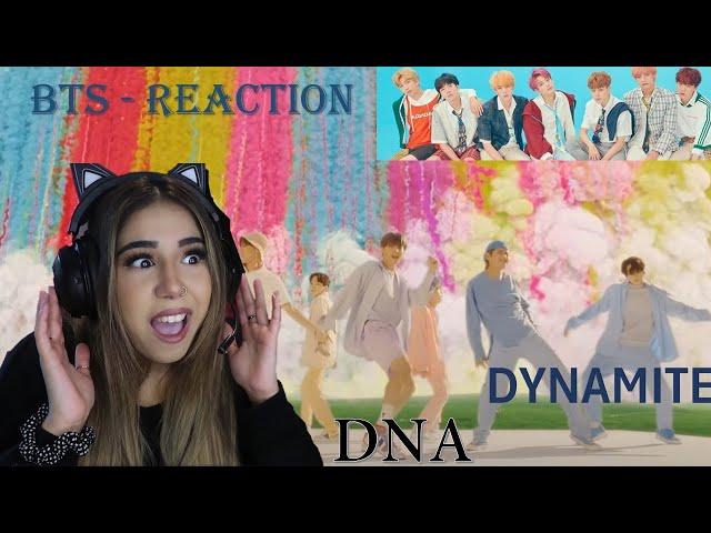 FIRST TIME WATCHING BTS - KPOP l DNA l DYNAMITE l REACTION