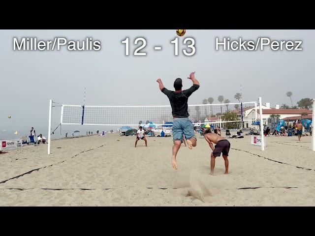 Raffe Paulis/Brian Miller -vs- Brandon Hicks/Diego Perez | Santa Barbara CBVA Open