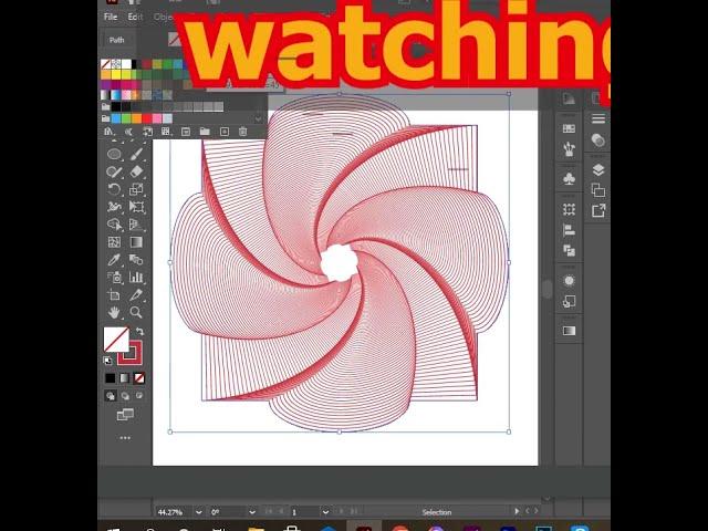 Adobe illustrator tutorial | #shortsvideo #illustratortutorial