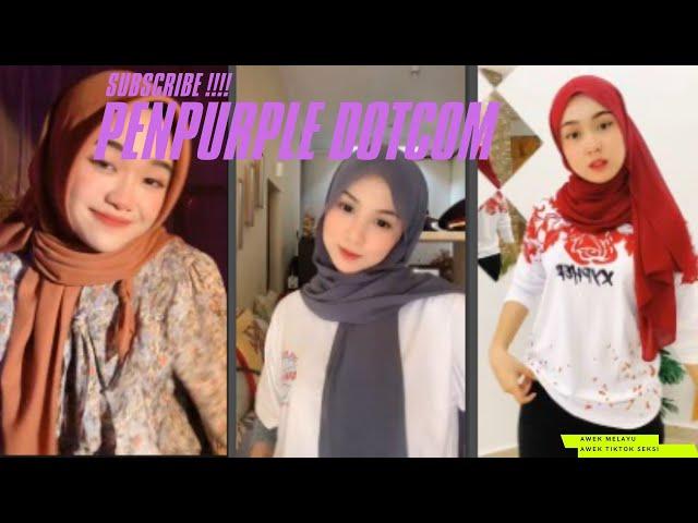 AWEK MELAYU BERTUDUNG GOYANG TIKTOK BIGO