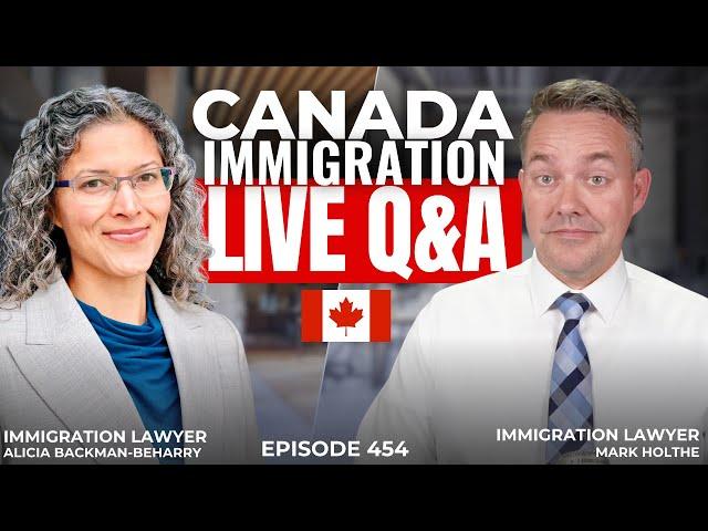 Canada Immigration LIVE Q&A with Alicia and Mark