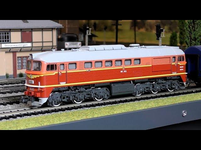 New Roco Sound Locomotive Soviet SZD M62 1579 and with Drums