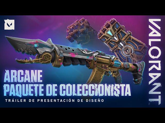 PAQUETE DE COLECCIONISTA DE ARCANE: TEMPORADA 2 // Tráiler de presentación de diseño - VALORANT