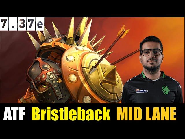  ATF [Bristleback] MIDLANE 7.37e - DOTA 2 HIGHEST MMR MATCH#dota2 #dota2gameplay