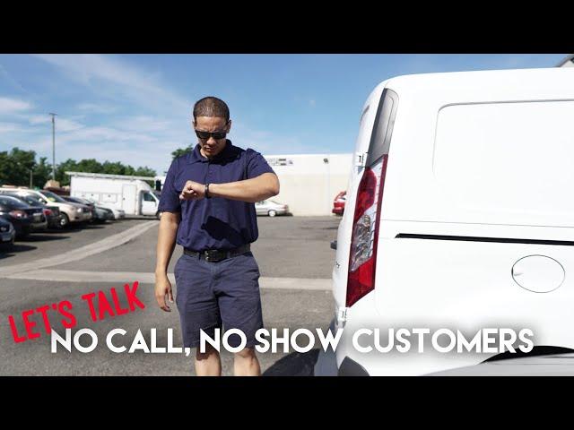 How do you handle No call, No Show Customers | Inside the dent Vlog 008 |