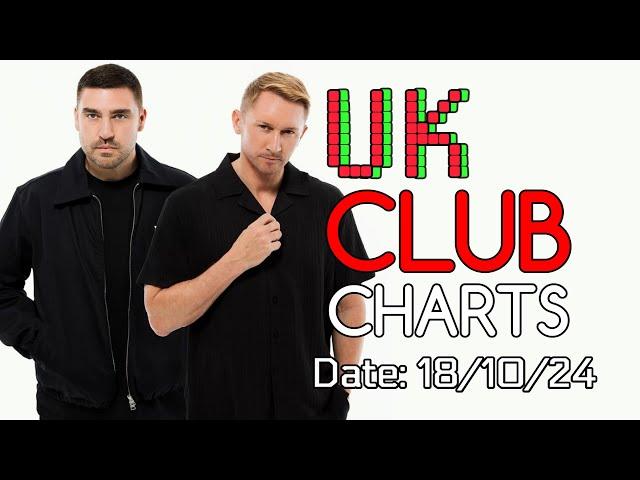  UK CLUB CHARTS (18/10/2024) | UPFRONT & COMMERCIAL POP | MUSIC WEEK