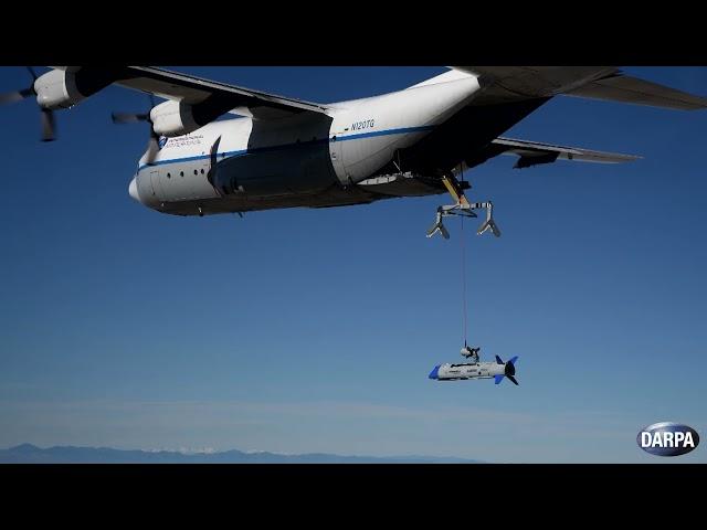 DARPA Gremlins Program Demonstrates Airborne Recovery