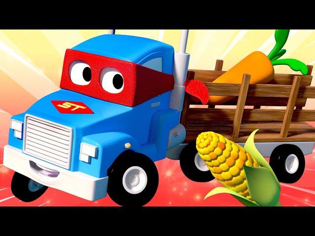 Truck videos for kids -  The Super Wagon truck - Super Truck in Car City