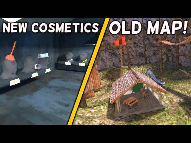 Gorilla Tag House Update (New Cosmetic items & Old Map is BACK!)