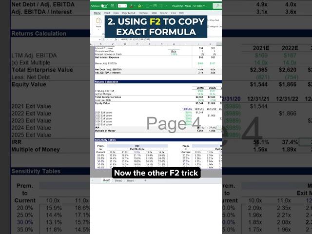 How to Check Excel Spreadsheets with F2 #excelhelp #exceltutorial #exceltips #powerpoint