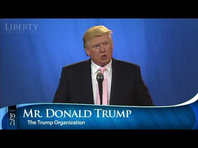 Donald Trump - Liberty University Convocation