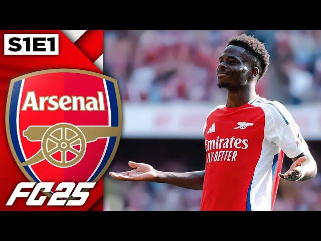 A NEW ERA BEGINS! | FC 25 Arsenal Career Mode S1E1