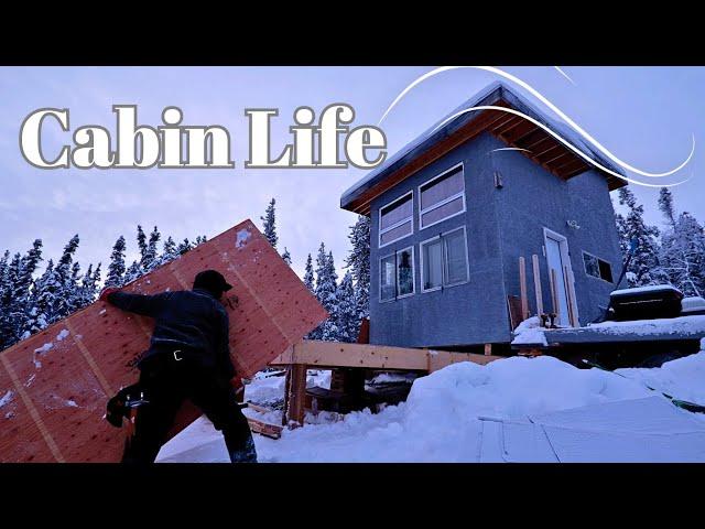 This is Cabin Life: New Snowmobile, Ice Road, Construction