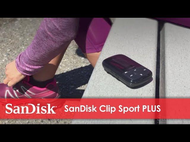 SanDisk Clip Sport PLUS | Wearable MP3 Player