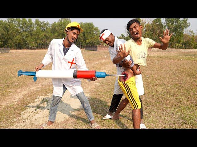 Must Watch New Funniest Comedy Video 2023 New Doctor Funny Injection Wala Comedy Video 2023 epi 141