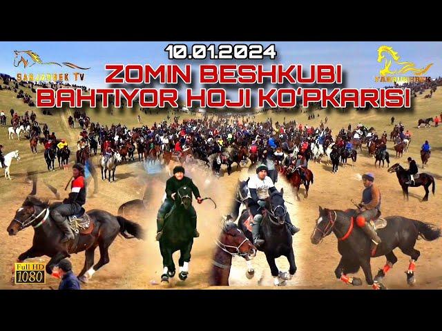 ZOMIN BESHKUBIDA BAXTIYOR XOJI KOʻPKARISI. 10.01.2024. TOʻLIQ QISMI.