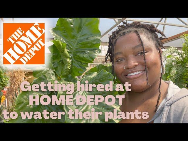 BIG BOX PLANT SHOPPING at one of the cleanest Home Depot