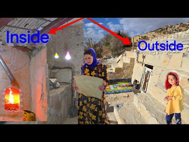 Nomadic Lady's Clean Kitchen: Dreaming of a Stone Stove in a Magic Cave