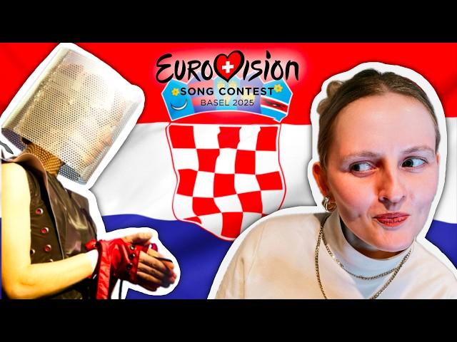 FIRST REACTION: Nipplepeople - "Znak"  | DORA 2025 | EUROVISION NATIONAL FINALS | CROATIA