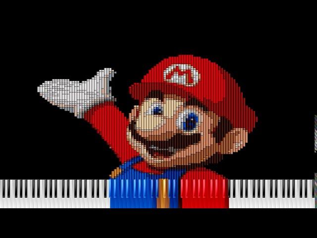 What does Super Mario sound Like in Dark Midi?