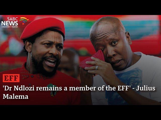 'Dr Ndlozi remains a member of the EFF' - Julius Malema