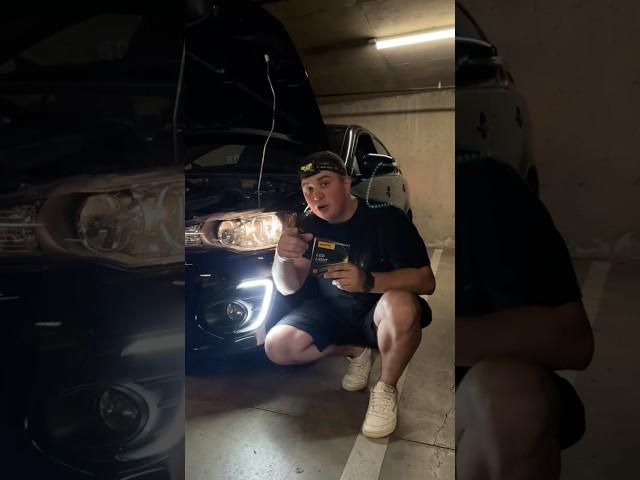 Guys, if your headlights are trash at night — I got you 