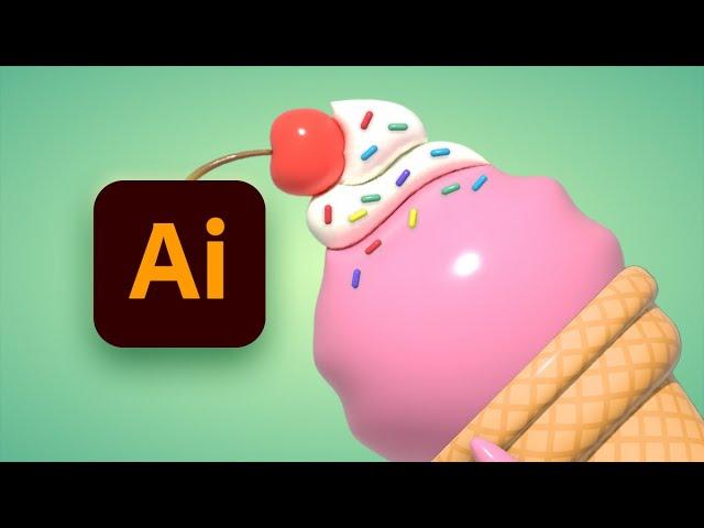 How to Make 3D Objects in Illustrator