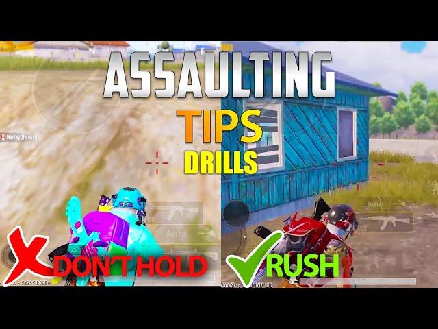 Assaulting Drills | Close range combat tips and tricks | Pubg mobile tamil tips | Pubg unban tamil