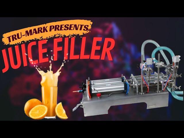 PNEUMATIC JUICE FILLING MACHINE