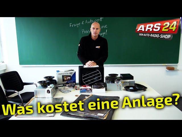 Was kostet eine Carhifi-Anlage? Billig kann auch gut sein! ARS24