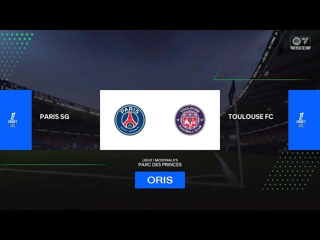 PSG vs Toulouse (22/11/2024) Ligue 1 FC 25