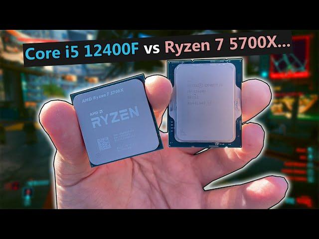 i5 12400F vs Ryzen 7 5700X