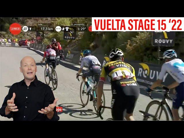 REMCO V.S. the REST | Vuelta Stage 15 '22 | The Butterfly Effect