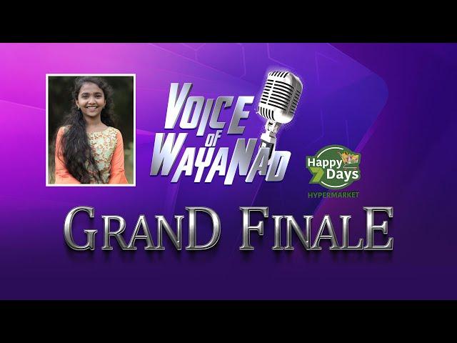 ARDRA ANILKUMAR@ VOICE OF WAYANAD GRAND FINALE SONG 1