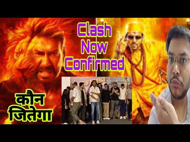 SINGHAM AGAIN VS BHOOL BHULAIYAA 3 CLASH OFFICIALLY CONFIRMED | आज BB3 के MAKERS ने दिया UPDATE 