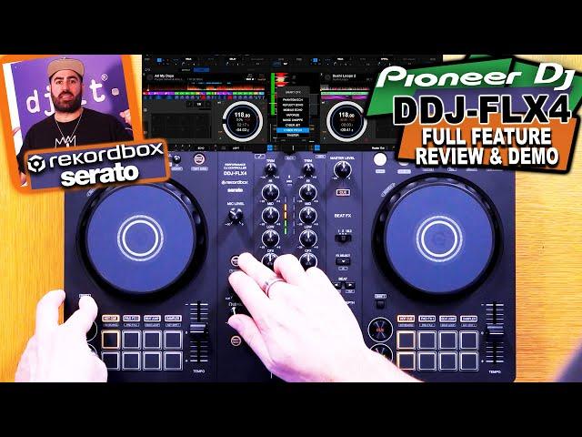 Pioneer DJ DDJ-FLX4 - The PERFECT entry level DJ controller? Full review & feature demo! #TheRatcave