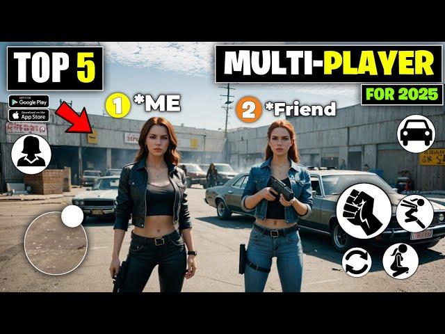 Top 5 Best Multiplayer Games For Android 2025 | games to play with friends ANDROID