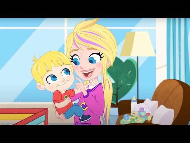 Polly Pocket - Babysitting Pax | WildBrain Happy | Cartoons for Kids