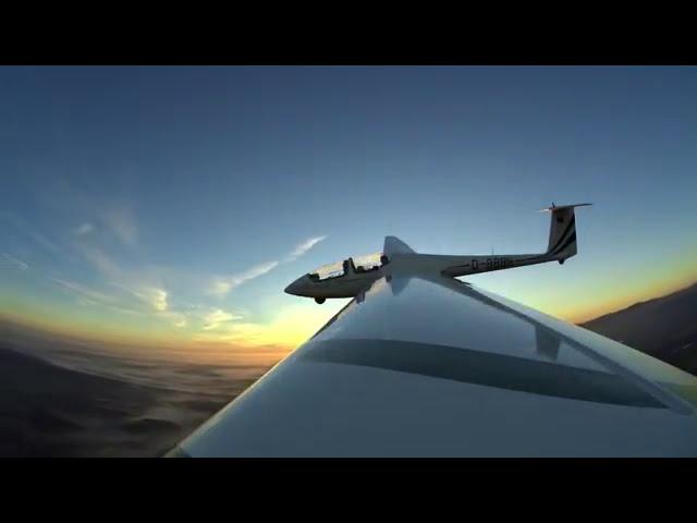 Segelflug - Highlight -  Sonnenaufgang