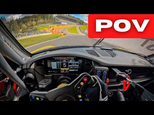 Porsche 992 GT3 Cup Onboard Spa-Francorchamps