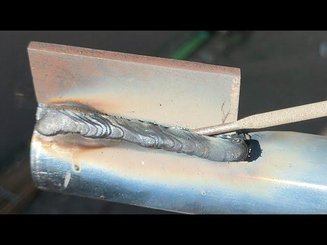 Only a few people know the trick of stick welding to plate iron