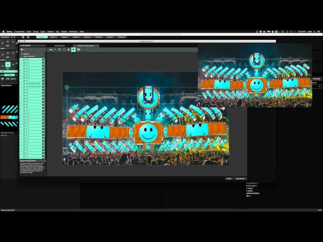 Resolume Live Stream: Using Slice Transforms