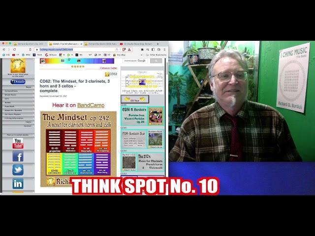 TWO HORNS, TWO DECLARATIONS, CD65 & CD68 + - Richard Burdick Talks on his ThinkSpot # 10