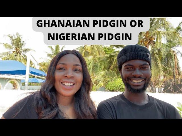 IS GHANA PIDGIN ENGLISH EASY TO LEARN