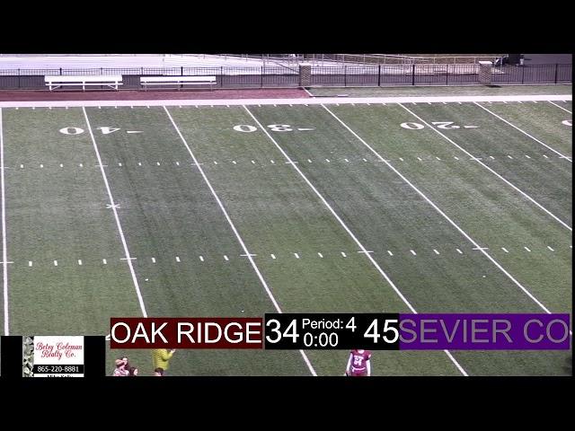 Sevier County @ Oak Ridge (TSSAA Football Playoff Semi-Finals 2024)