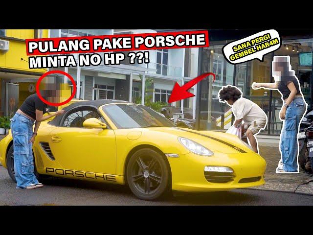 CEWE INI NGEHINA GEMBEL.. TAUNYA PUNYA SUPER CAR !? LANGSUNG NGAJAK KENALAN wkwk