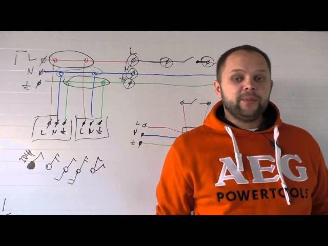 Т11.1 Схемы соединения в распределительных коробках. Часть 1