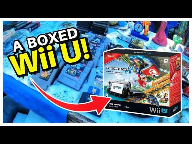 Flea Market Game Hunting - Boxed Wii U & OG Xbox Games!