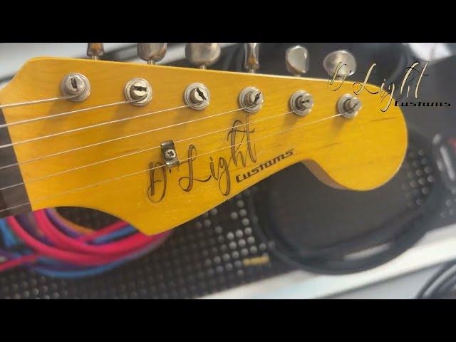 Gary's Guitar Garage - D'Light Strat Series Demo Video