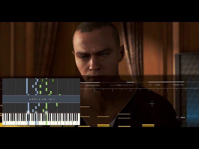 Detroit Become Human - Intro/Hopeful (Markus Version) Synthesia Piano